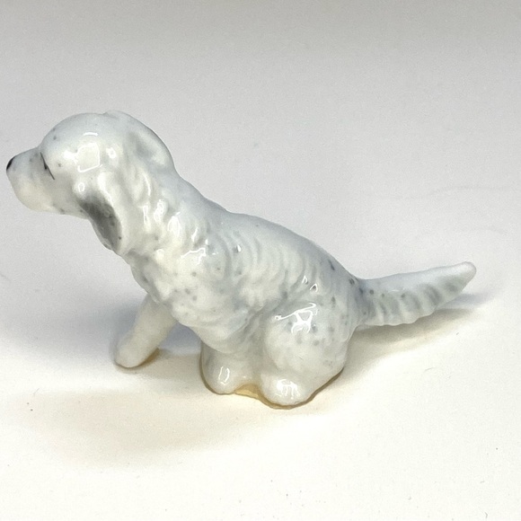 2/$20 | Vintage Miniature figurine English Setter dog - Picture 3 of 8